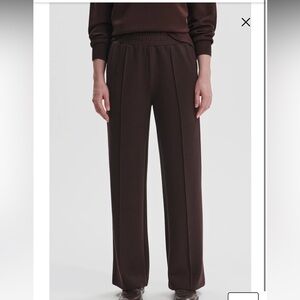 Varley The Wide Leg 30-Inch Pants- coffee bean